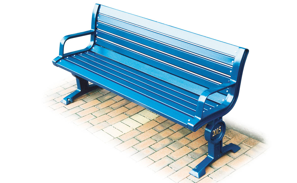 Cast Iron Seats with Steel Boards