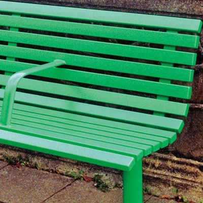 Clarendon Seat DA with arms positioned for disabled access